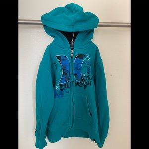 Hurley zip up hoodie
